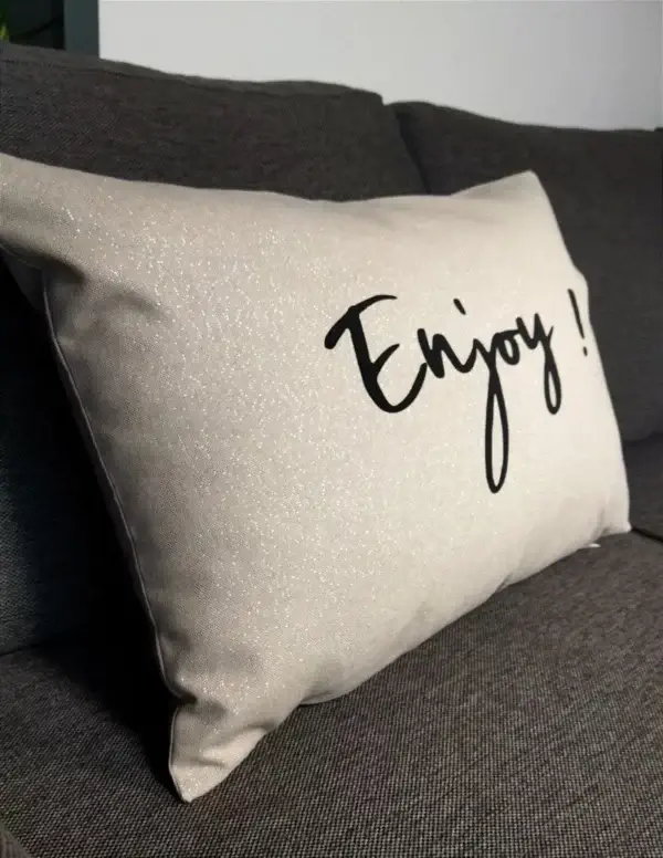 Housse de coussin « Enjoy »