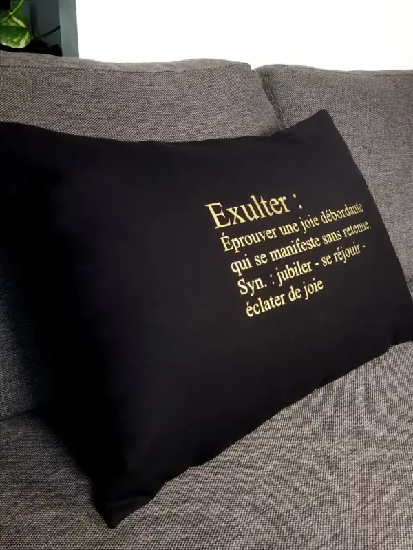 Housse de coussin « Exulter »