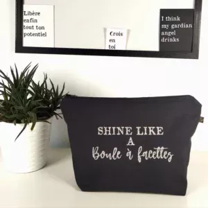 Pochette « Shine like a Boule à Facettes »