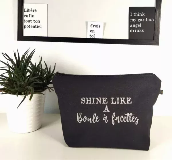 Pochette « Shine like a Boule à Facettes »