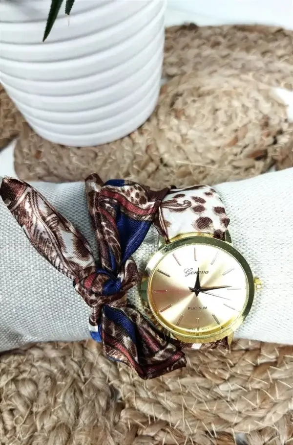 Montre bracelet tissu « Trocadero »