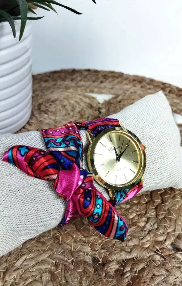 Montre bracelet tissu « Châtelet »